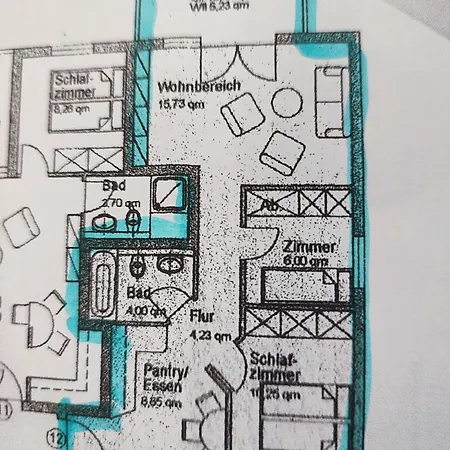 Lejlighed Residenz Am Kurpark - Whg 12 - Familienfreundliche Wohnung, Strandnah Und Zentral Gelegen, Wlan Grömitz